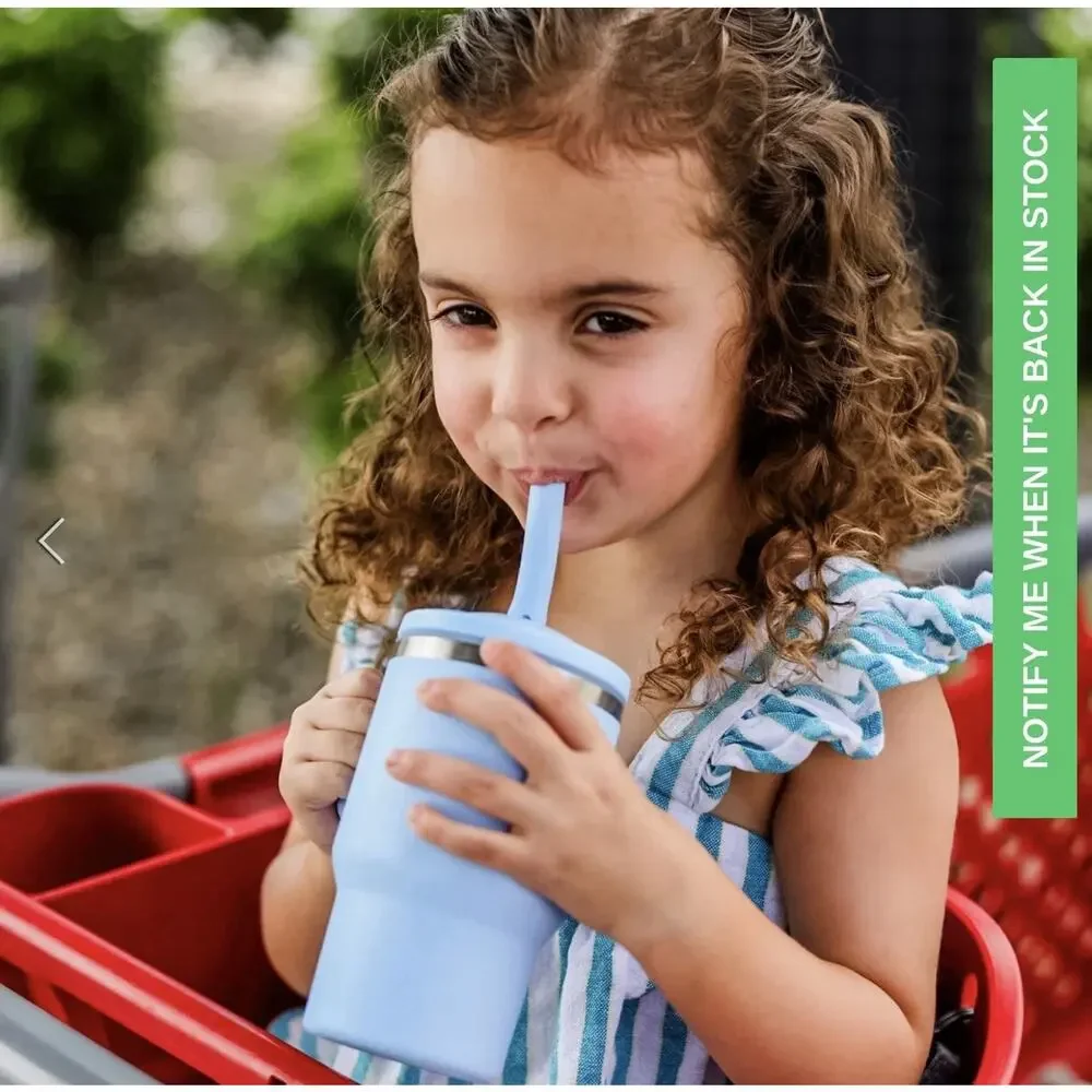 Replay Kids Insulated Straw Cup 10 Oz. Blue,